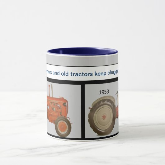 MUG LES ANCIENS AGRICULTEURS ET LES ANCIENS TRACTEURS, (Centre)