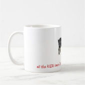 Mug Les andouillers de Pedro, tous les ENFANTS aiment (Gauche)