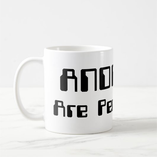 Mug Les ANDROIDES Sont Aussi Des Gens ! (Gauche)