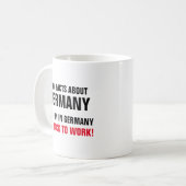 Mug Les anecdotes amusantes au sujet de l'Allemagne (Devant gauche)