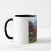 Mug Les ânes dans les Pyrénées (Rosa Bonheur) (Gauche)