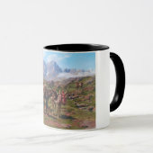 Mug Les ânes dans les Pyrénées (Rosa Bonheur) (Devant droit)