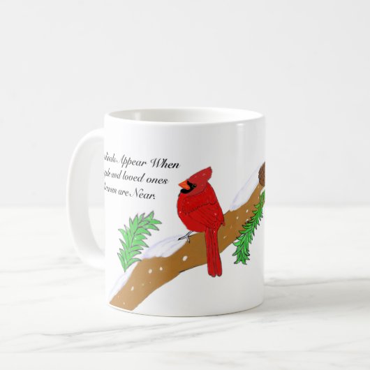 Mug Les anges cardinaux du ciel (Devant gauche)