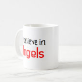 Mug les anges croient en (Devant gauche)