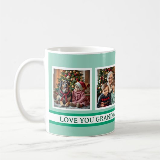 Mug Les Anges de Grand-mère | 4 modèle de photo (Gauche)