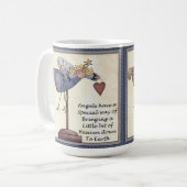Mug Les anges ont un classique de manière 15 onces. (Devant gauche)