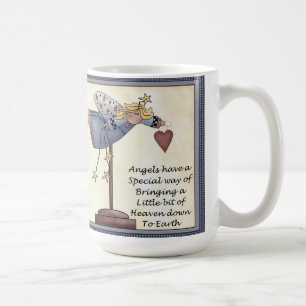 Mug Les anges ont un classique de manière 15 onces.