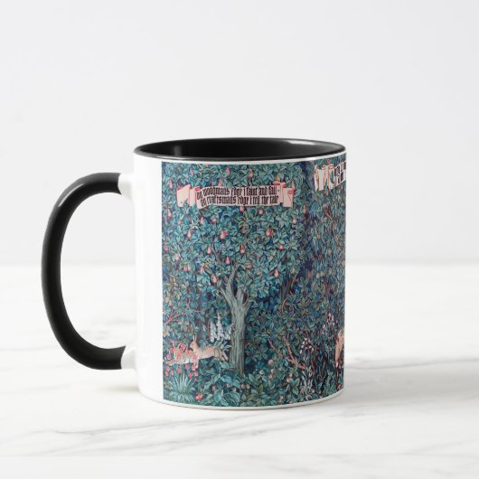 Mug Les animaux dans la forêt, William Morris (Gauche)