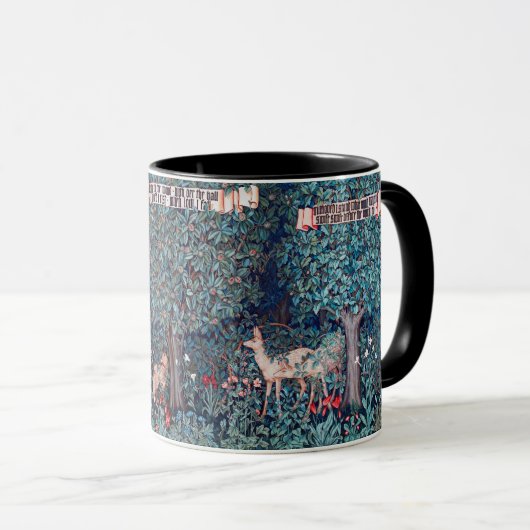 Mug Les animaux dans la forêt, William Morris (Devant droit)
