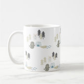 Mug Les animaux d'hiver de l'Arctique (Gauche)