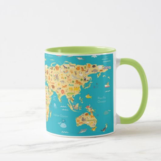 Mug Les animaux du monde (Droite)