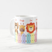 Mug Les animaux qui dorment (Devant gauche)