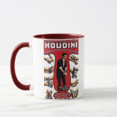 Mug Les années 1900 de Harry Houdini (Gauche)