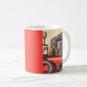Mug Les années 1920 Kelly Springfields pneu et art - u (Devant droit)