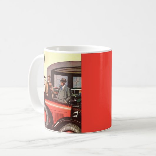 Mug Les années 1920 Kelly Springfields pneu et art - u (Devant gauche)
