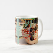 Mug Les années 1960, les teacups au parc d'attractions (Devant droit)