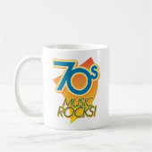 Mug les années 70 Music Rocks ! (Gauche)