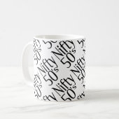 Mug Les années cinquante sont géniales (Devant gauche)