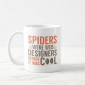 Mug Les araignées étaient des concepteurs de sites Web (Gauche)