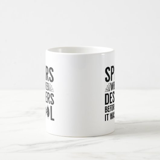 Mug Les Araignées Étaient Des Concepteurs Web (Centre)