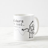 Mug Les araignées sont fraîches (Devant droit)