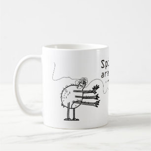 Mug Les araignées sont fraîches
