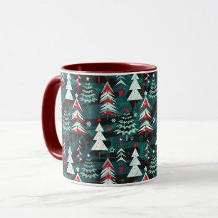 Mug Les arbres de Noël.