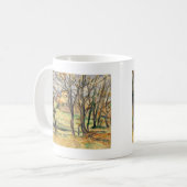 Mug Les arbres et les Chambres de Paul Cezanne | (Devant gauche)