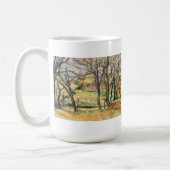 Mug Les arbres et les Chambres de Paul Cezanne | (Gauche)