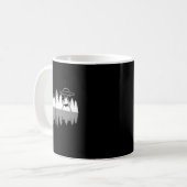 Mug Les Arbres Reflètent L'Enlèvement De Vache Alien D (Devant gauche)