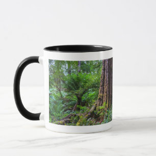 Mug Les arbres verts de la forêt tropicale Great Otway