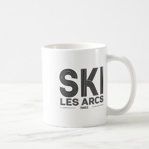 Mug Les Arcs Station de ski France Alpes Mot de passe