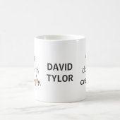 Mug Les artistes le font avec créativité (Centre)