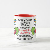 Mug Les arts clowns sentent amusant (Centre)