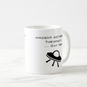 Mug Les astronautes anciens disent oui (Devant droit)