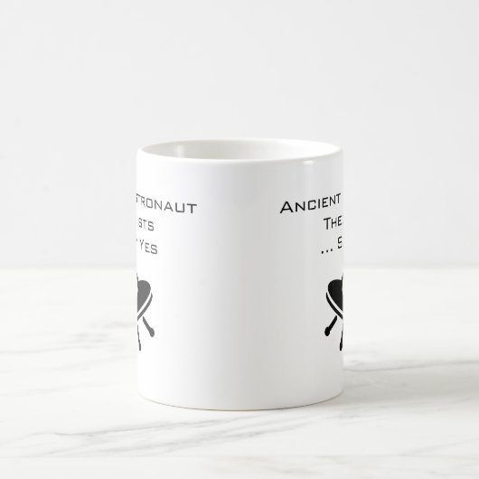 Mug Les astronautes anciens disent oui (Centre)