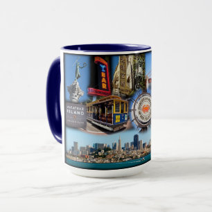 Mug Les attractions touristiques célèbres de San Franc