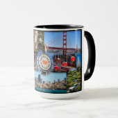 Mug Les attractions touristiques de San Francisco (Devant droit)