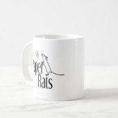 Mug Les auteurs font beaucoup de dactylographie (Devant gauche)