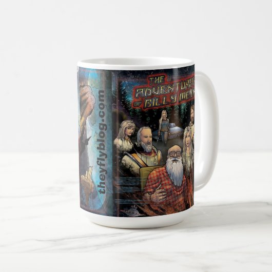Mug Les aventures de Billy Meier Web-Comic (Devant droit)