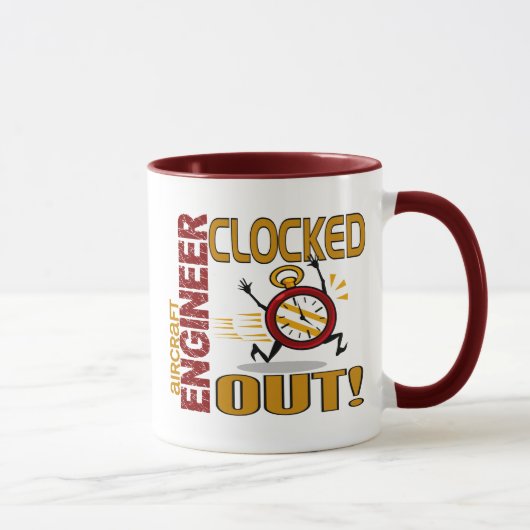 Mug Les avions machinent synchronisé (Droite)