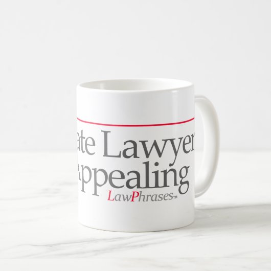 MUG "LES AVOCATS D'APPEL EN APPELLENT" -- (Devant droit)