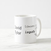 Mug Les avocats le font ! (Devant droit)