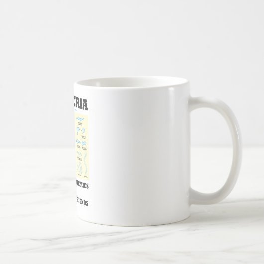 Mug Les bactéries certains sont des ennemis et (Droite)