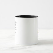 Mug Les bactéries, germes, ne l'écartent pas séjour (Centre)