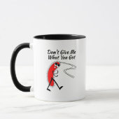 Mug Les bactéries, germes, ne l'écartent pas séjour (Gauche)