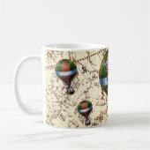 Mug Les ballons à air chauds sur le ciel de zodiaque (Gauche)