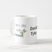 Mug Les banquiers le font ! (Devant gauche)