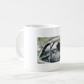 Mug Les Barbus Ne Savent Pas Lire Les Cartes (Devant gauche)