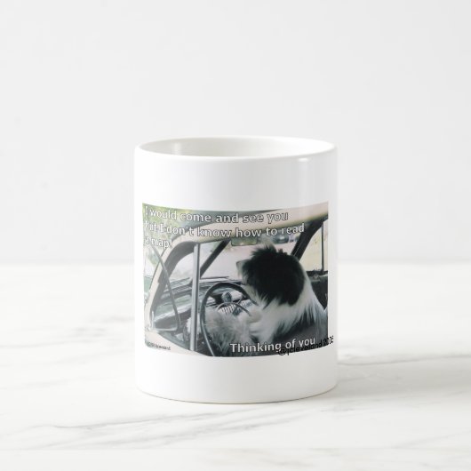 Mug Les Barbus Ne Savent Pas Lire Les Cartes (Centre)